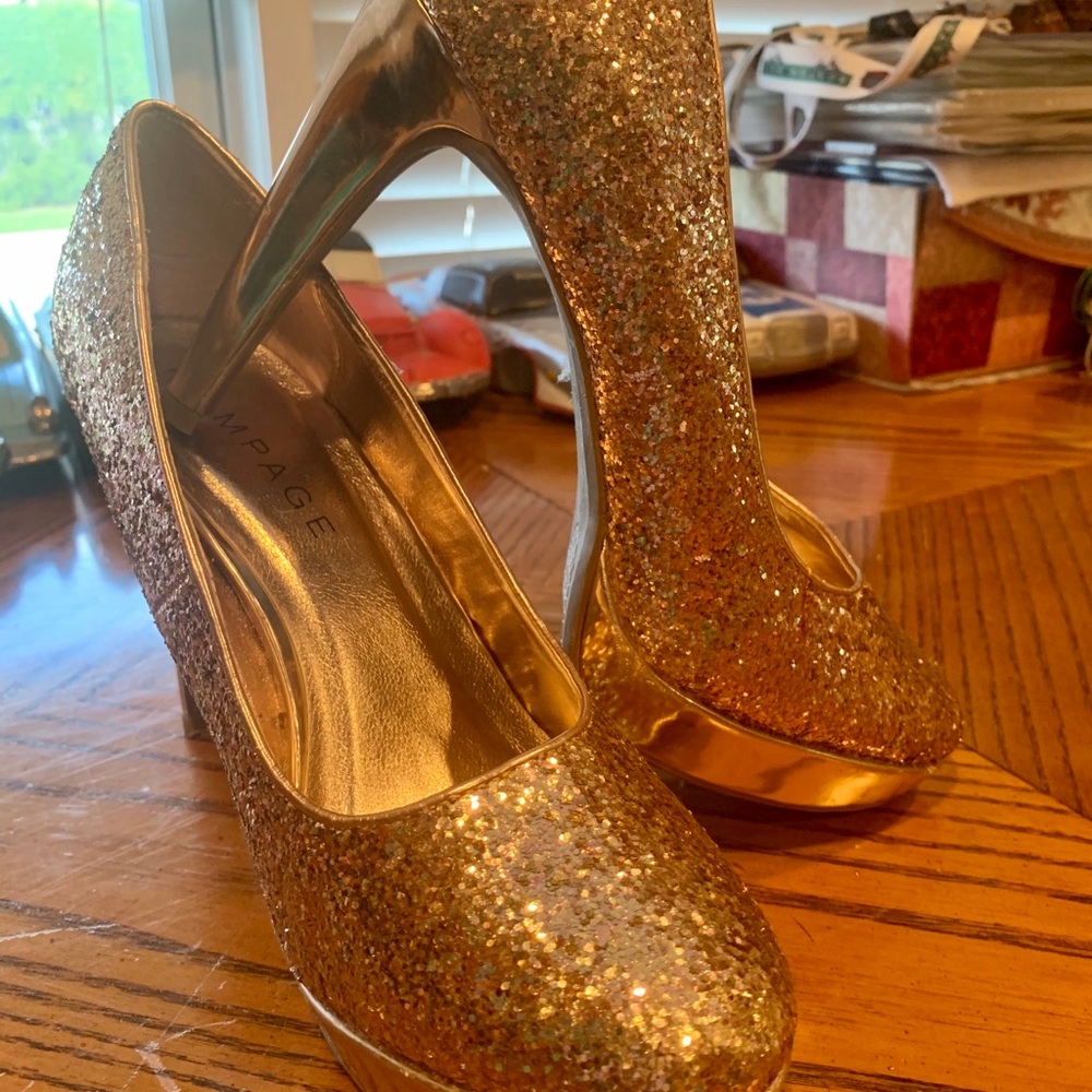 Gold Heels